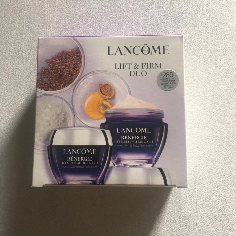Lancôme Rénergie Lift & Firm Duo Night Cream Set - Purple